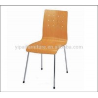 new design bent wood metal legs chair in dining chairsYP-402D