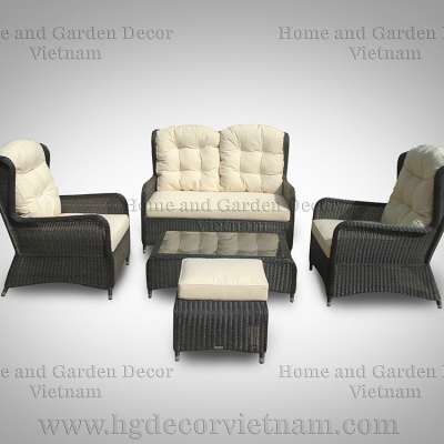 Poly Rattan Sofa Set