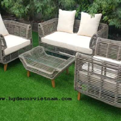 Poly Rattan Sofa Set