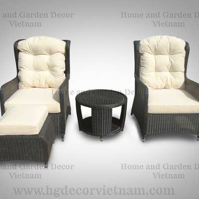 Poly Rattan Sofa Set